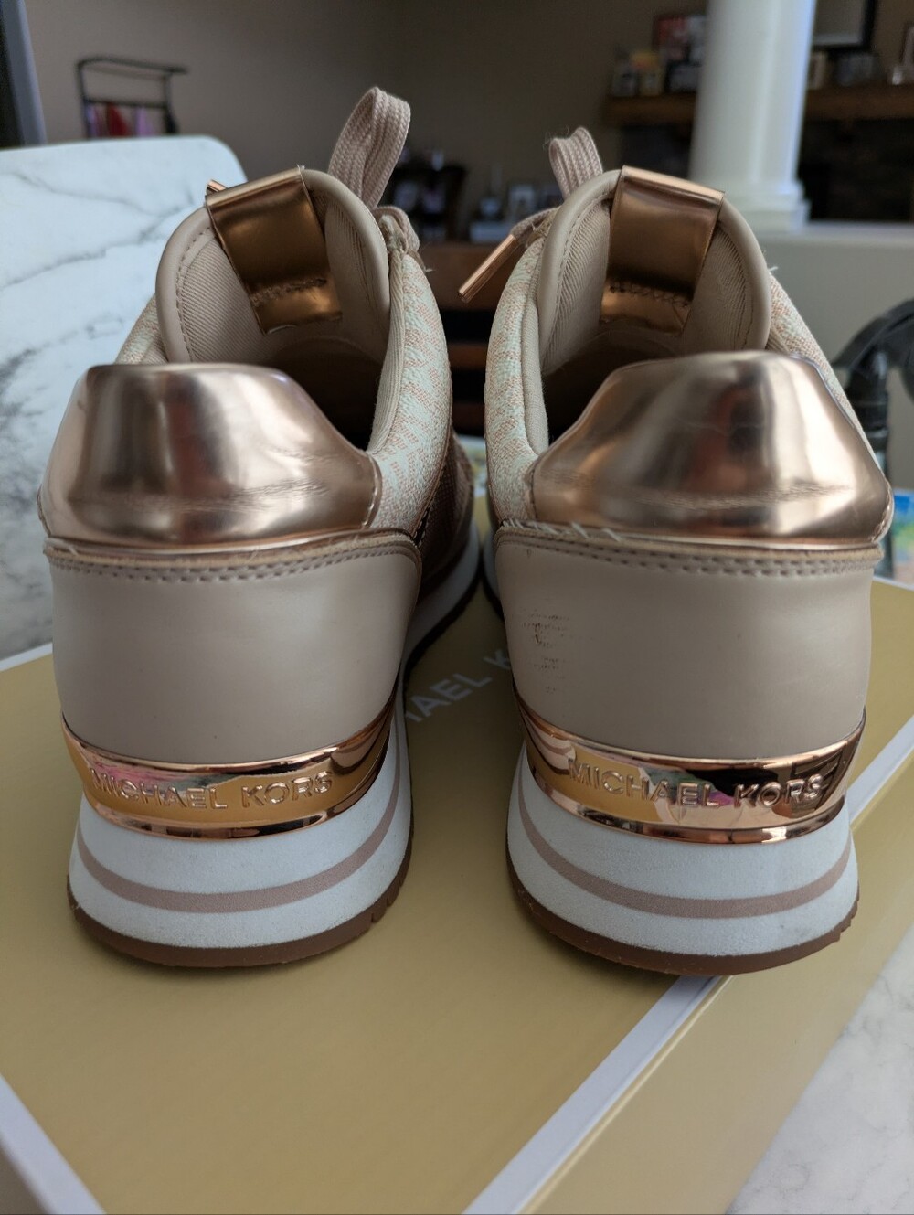 MK Pink Sneakers - Picture 4 of 8